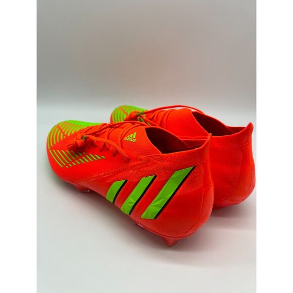 Adidas Predator Edge.1 FG Cleats Men\'s Soccer Shoes Solar Red GW1029 Size 11 NIB